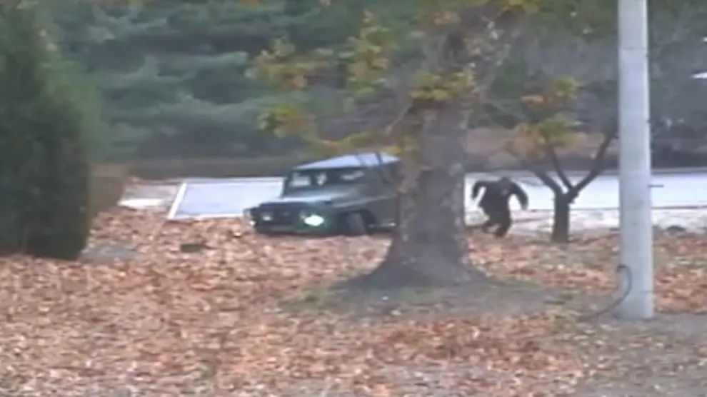Una captura de un vídeo de vigilancia del 13 de noviembre