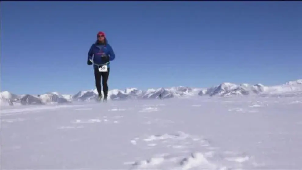La maratón más extrema se corre en la Antártida