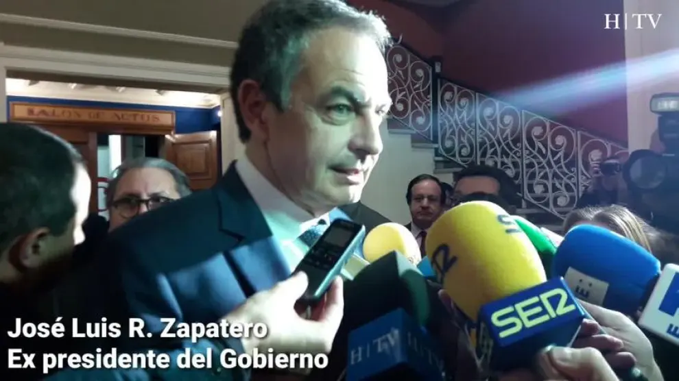 Zapatero sobre la situación en Cataluña: "Debemos pasar página de estos tres meses"