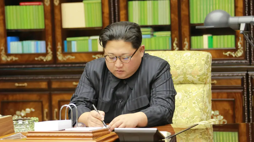 Kim Yong Un, líder de Corea del Norte.