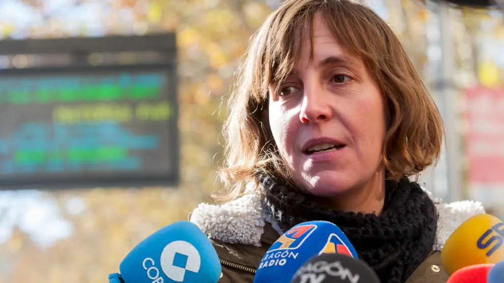 Teresa Artigas, concejala de Medioambiente y Movilidad del Ayuntamiento de Zaragoza.