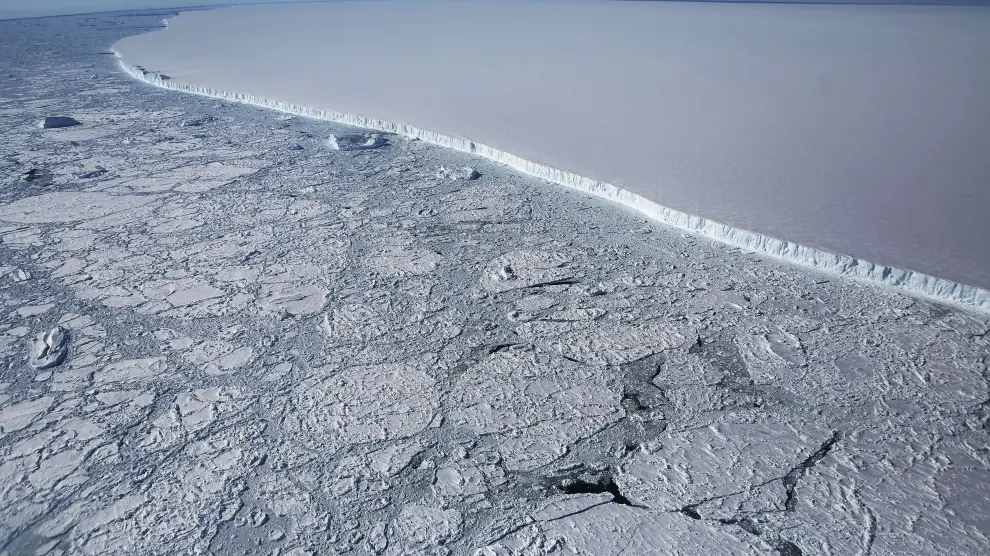Una imagen de la Antártica.