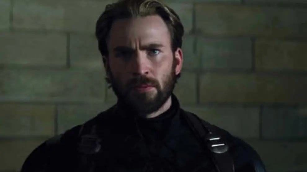 La barba del capitán américa causa sensación en el nuevo trailer de Infinty War