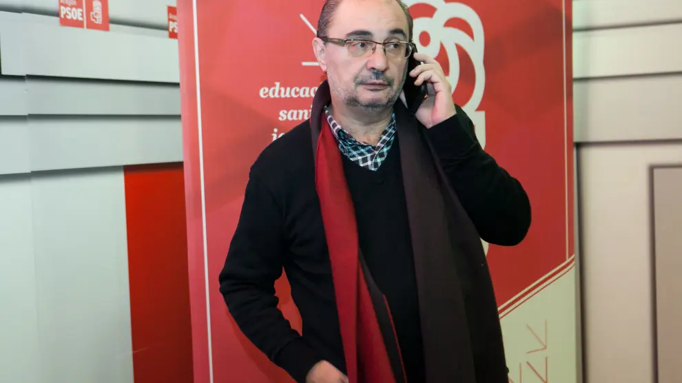 Lambán clausura el Congreso de las Juventudes socialistas en Zaragoza