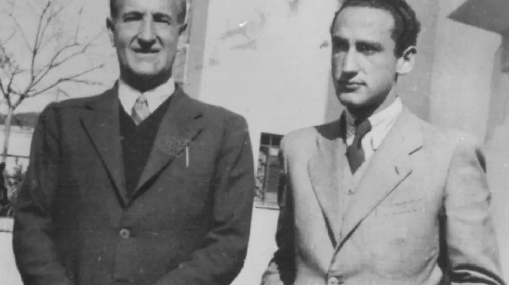 Vicente Aleixandre y Carlos Bousoño, su estudioso y amante, en los años 60