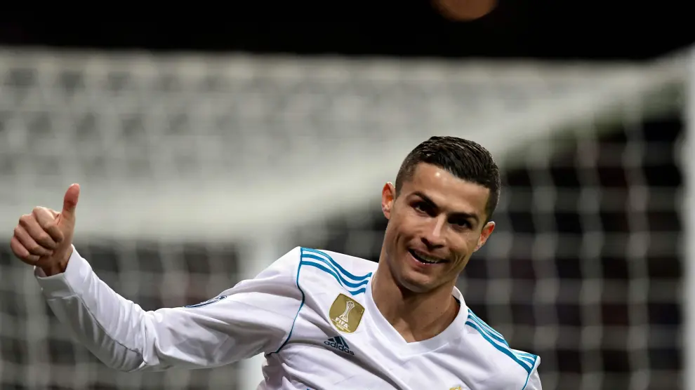 Cristiano Ronaldo celebra un gol ante el Borussia Dortmund
