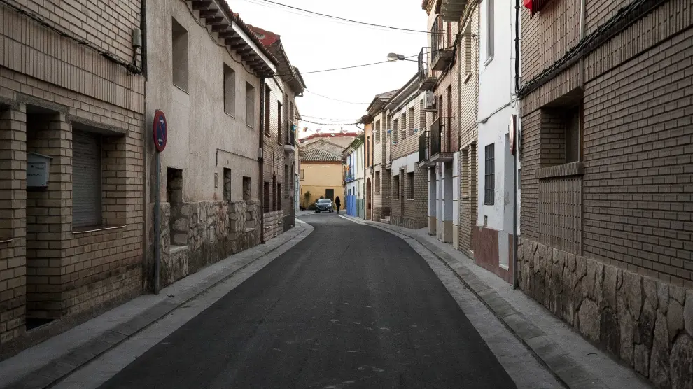 Calle de Villafranca de Ebro.