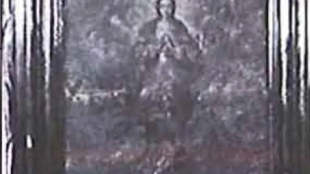 Inmaculada, pintura mural extraviada.