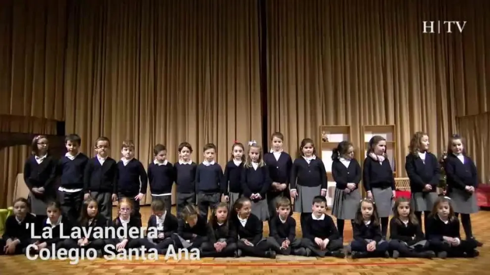 El colegio Santa Ana ya suena a Navidad