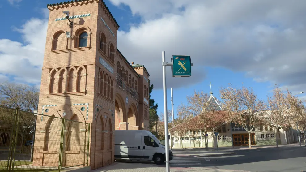 La Comandancia de la Guardia Civil de Teruel, donde está detenido Feher.