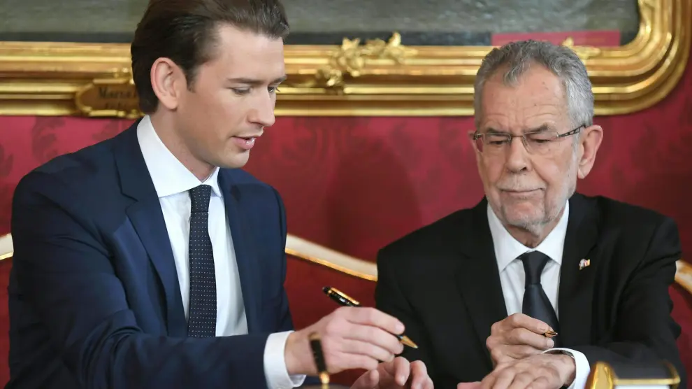 Sebastian Kurz, nuevo jefe de Gobierno de Austria.