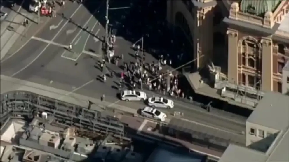 Al menos 15 heridos en un atropello en Melbourne