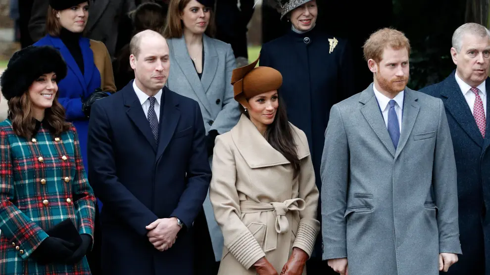 Meghan Markle y su primera aparición pública junto a la familia real británica