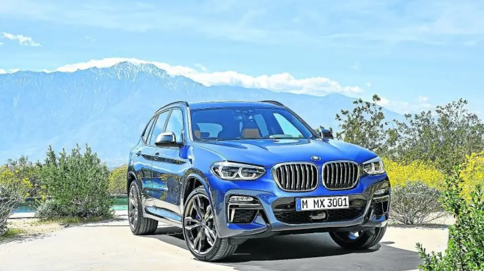 El BMW X3 muestra un aspecto imponente en el que se combina lo deportivo con el alma de todocamino.