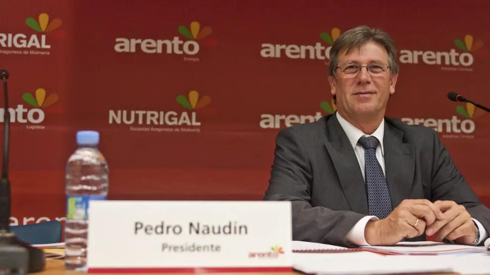 Pedro Naudín, presidente del grupo cooperativo aragonés Arento.