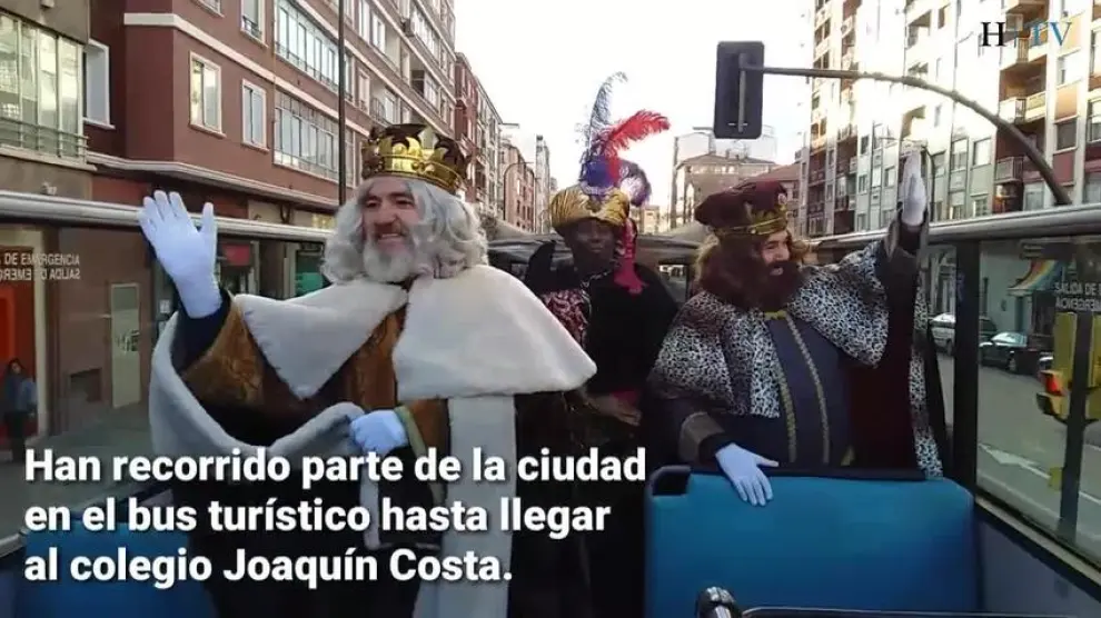 Los Reyes Magos ya están en Zaragoza