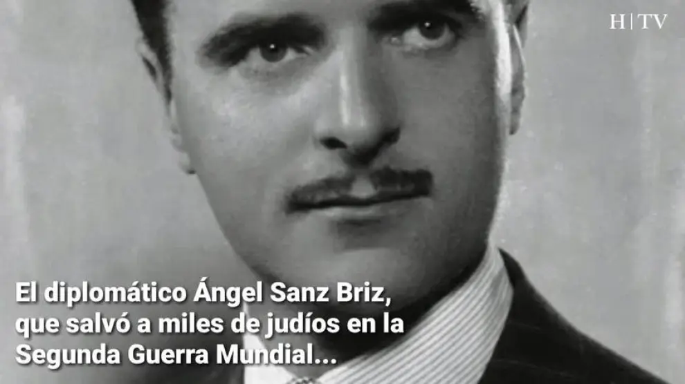 Los pasos de Ángel Sanz Briz en Aragón