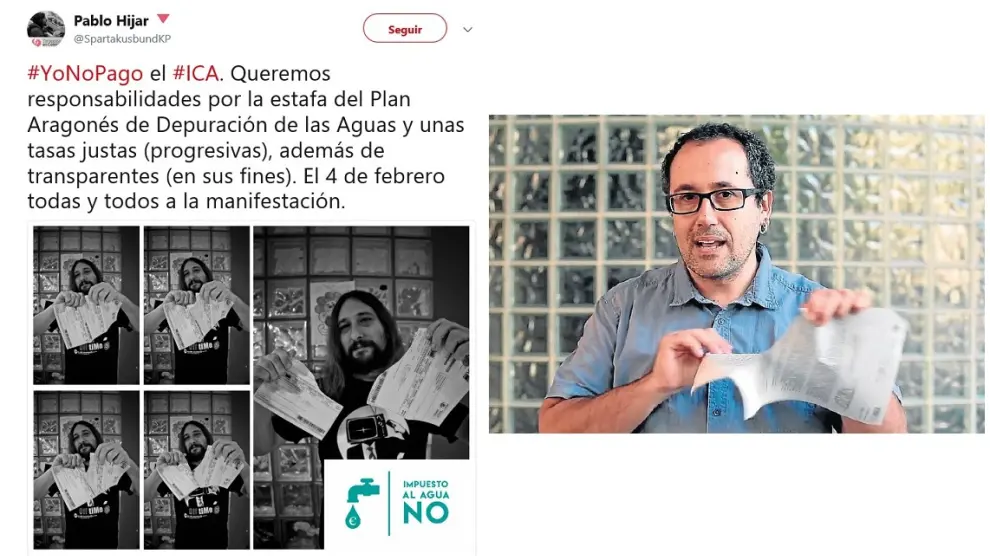 Pablo Híjar y Alberto Cubero comparten afán por destrozar papeles oficiales antes las cámaras.
