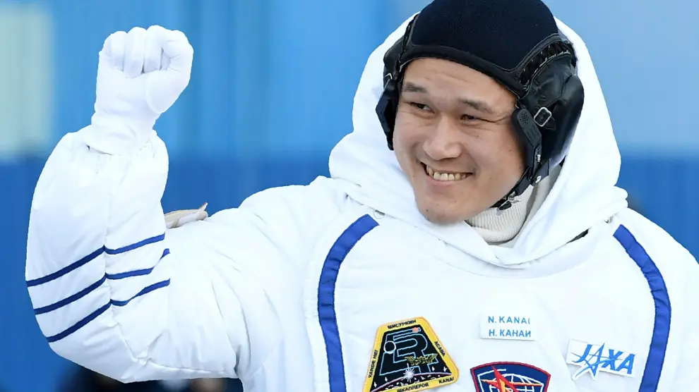 El astronauta japonés Norishige Kanai