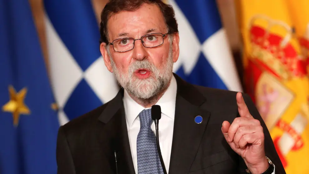 Mariano Rajoy durante su intervención en la IV cumbre de líderes de países del sur de Europa.