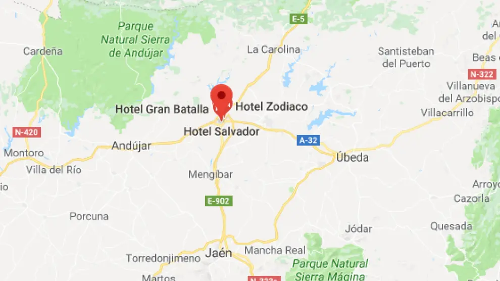 El detenido ha sido localizado en Bailén (Jaén).