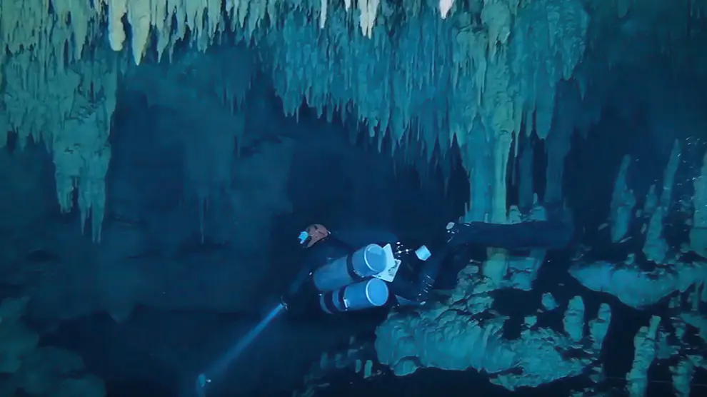 La mayor cueva inundada del mundo está en el Caribe Mexicano