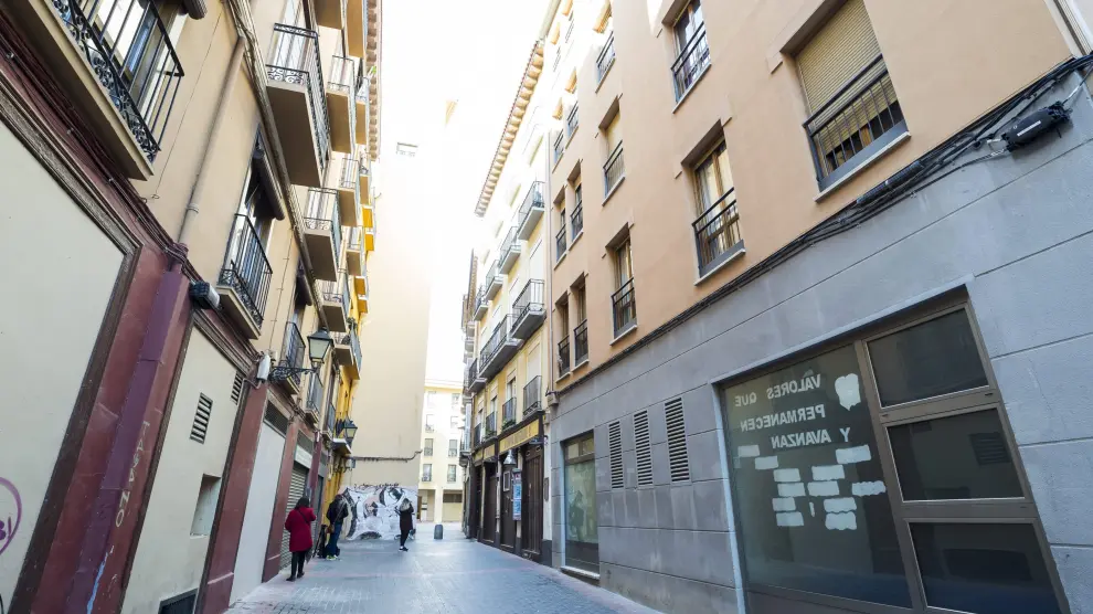Los hechos han ocurrido en un edificio de la calle de Prudencio en el Casco Histórico de Zaragoza.