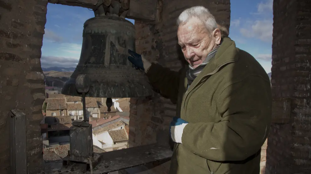 A sus 73 años, José Antonio Marca lleva ya seis décadas ejerciendo las funciones de campanero.