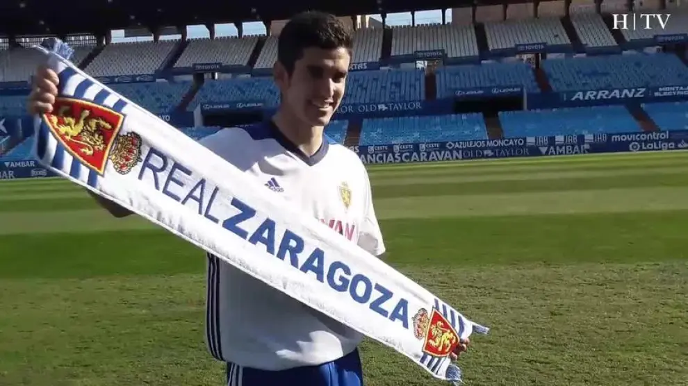 Jesús Alfaro, nuevo jugador del Real Zaragoza