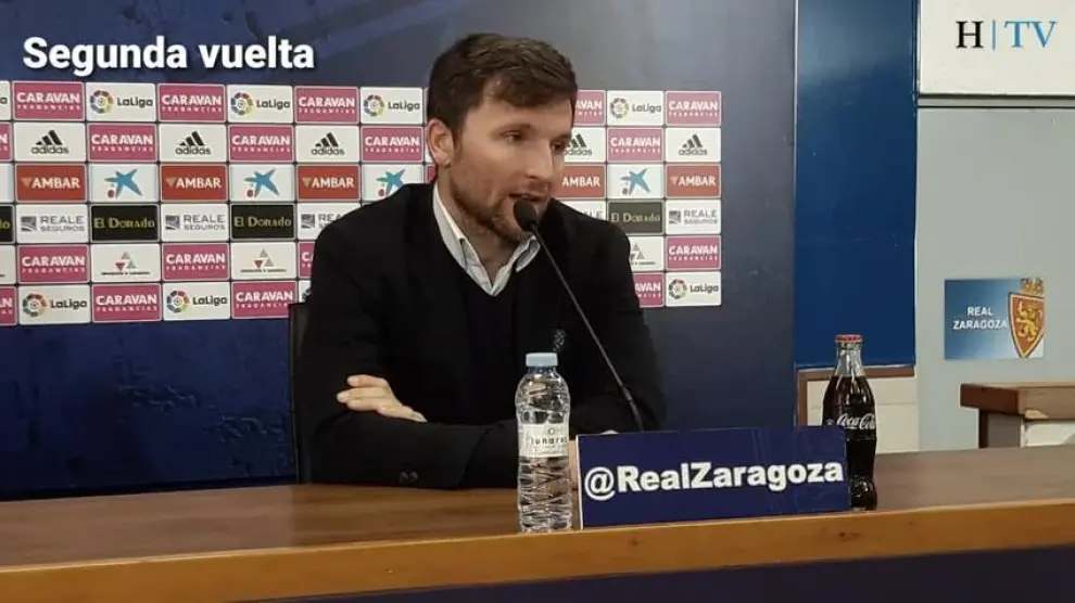 Lalo: "El Real Zaragoza no va a estar peleando el descenso"