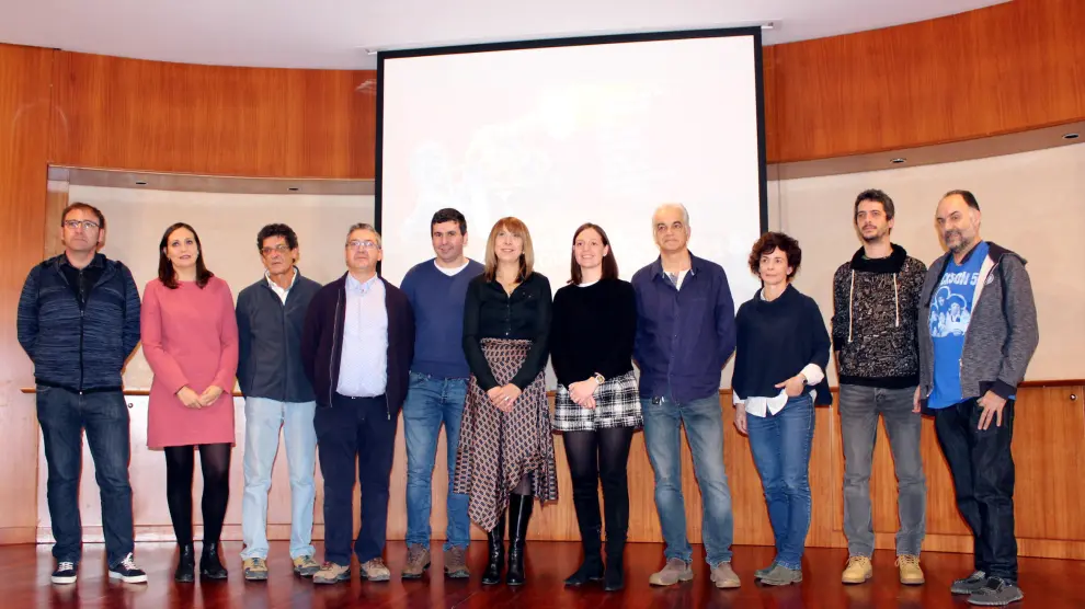 Los representantes de los distintos festivales en la presentación del Alto Aragón Jazz Tour