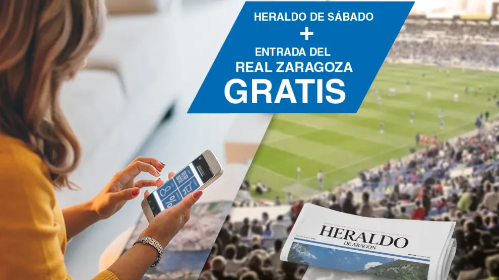 HERALDO DE ARAGÓN le invita a ver al Real Zaragoza