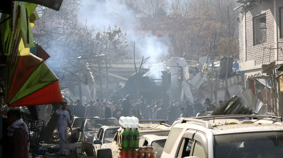 Al menos 40 muertos y 140 heridos tras un atentado en Kabul