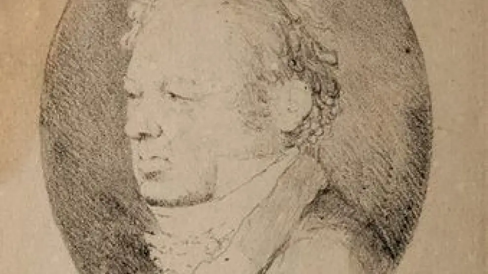 Retrato de Goya atribuido a Rosario Weiss