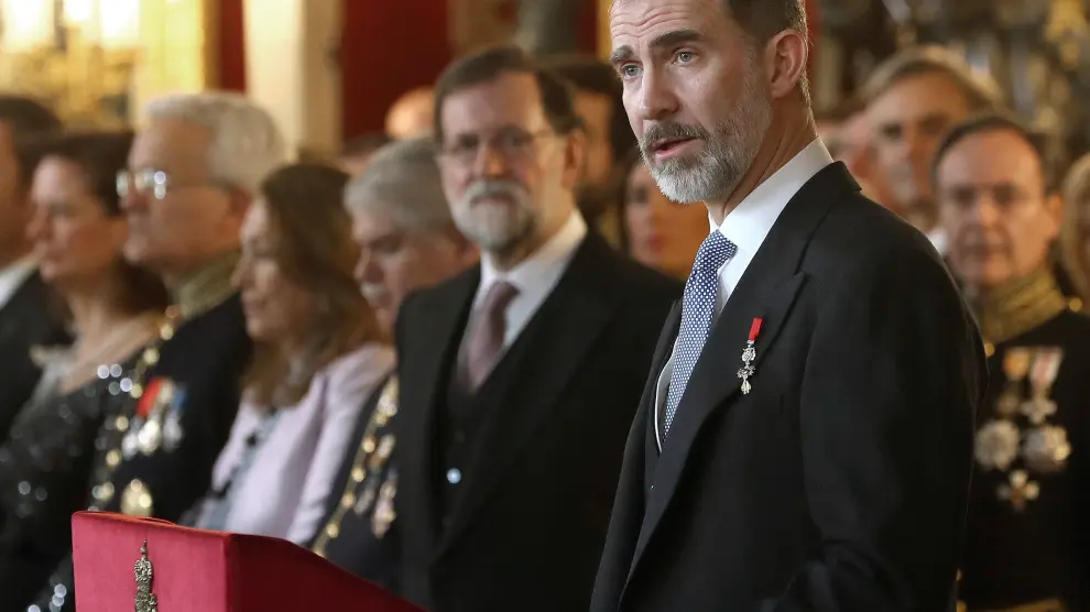 El Rey agradece apoyo el internacional "sin fisuras" a España en la crisis catalana