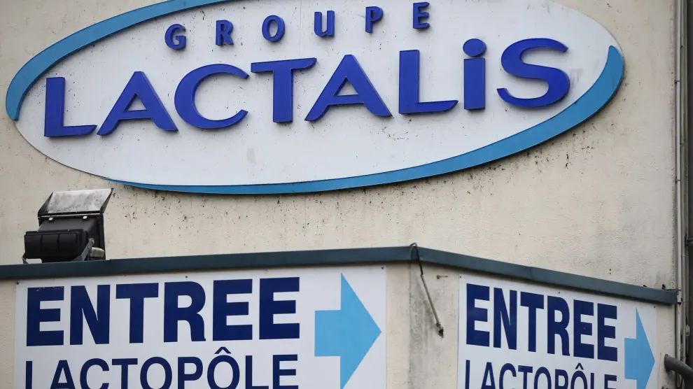 Fábrica de Lactalis en Francia.