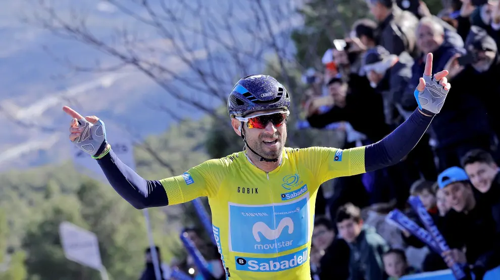 Valverde exhibe su poderío en la etapa reina y sentencia la Volta.