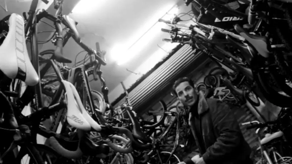 Almacén en Casablanca donde se acumulaban decenas de bicicletas robadas.