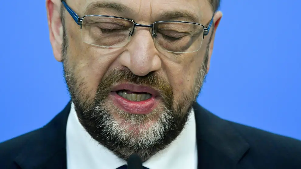 Martin Schulz ha rechazado formar parte del Gobierno.