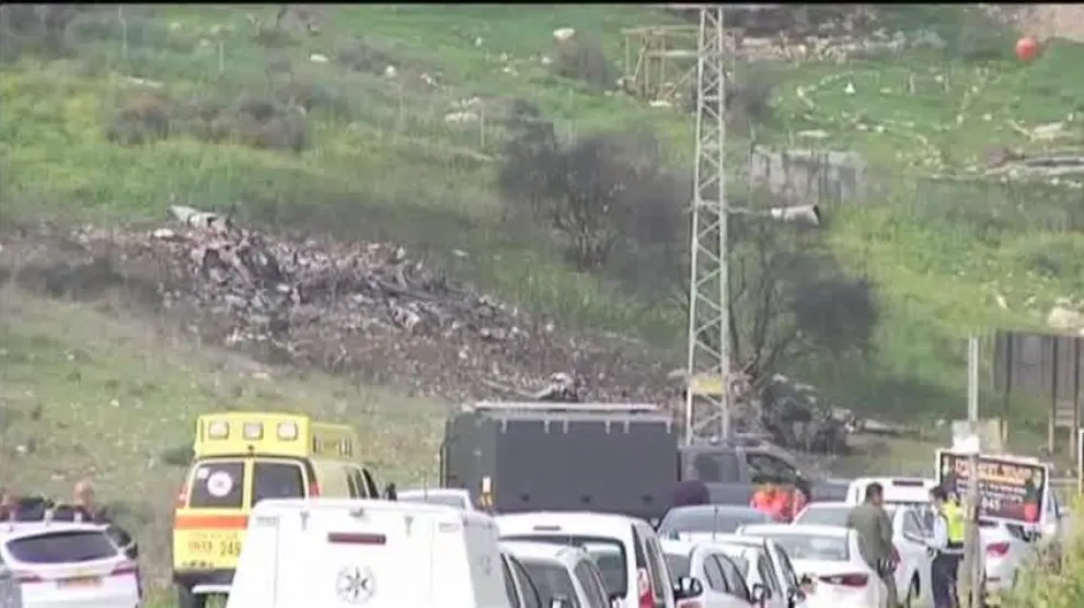 El ejército sirio derriba un avión israelí