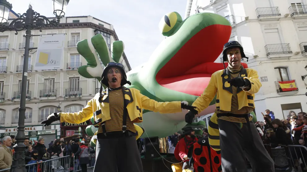 Desfile de carnaval infantil en Zaragoza