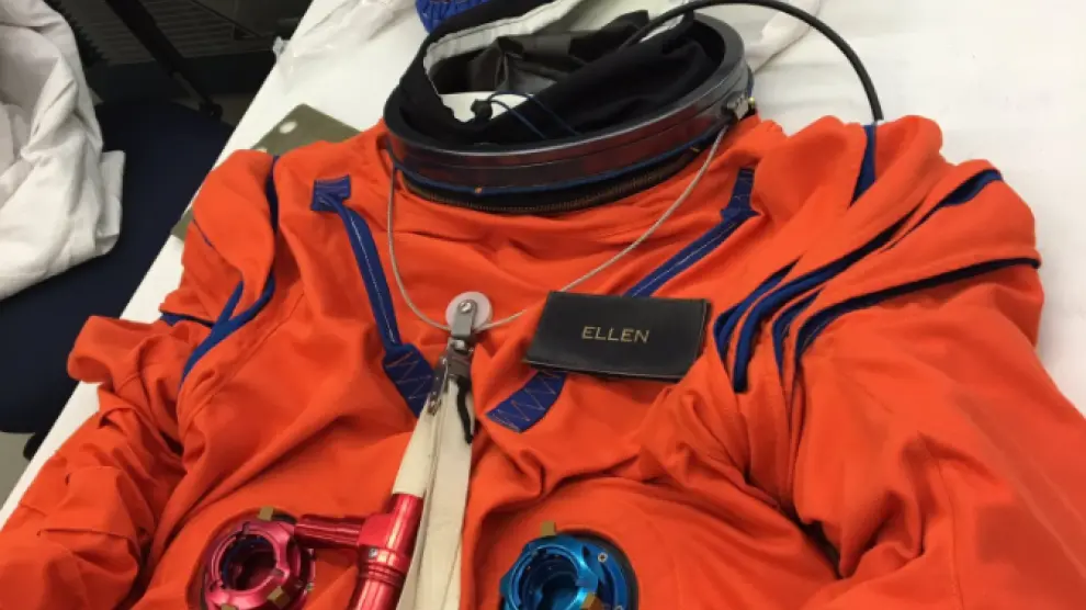 Los nuevos trajes será usados por los astronautas en la nave Orion.