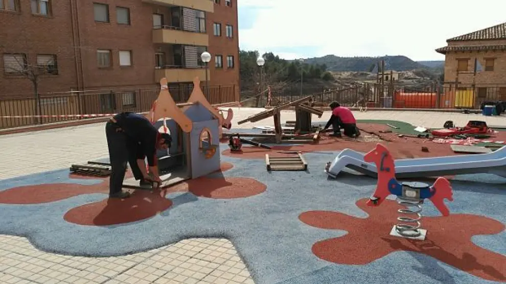En el barrio de San Pascual se van a instalar nuevos juegos infantiles.