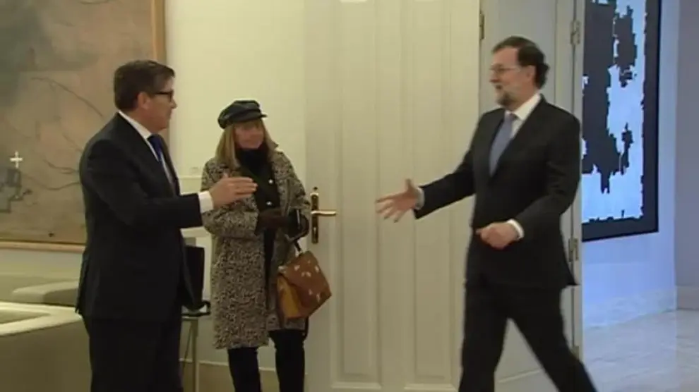 Aliaga ve encauzada la relación con el PP tras reunirse con Rajoy