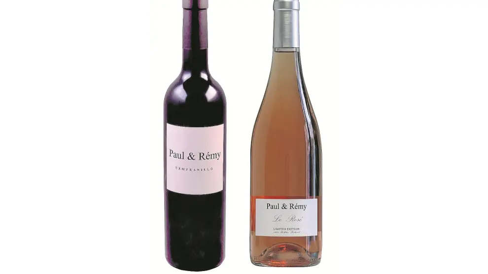 Paul & Rémy tinto y rosé.