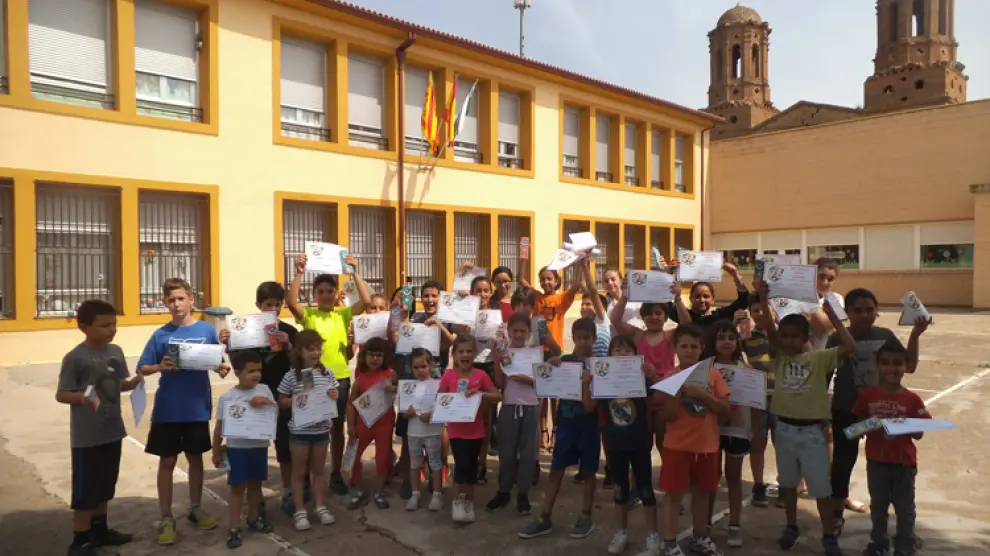 Edición 2017 de 'En altavoz' en el colegio San Javier de Escatrón.