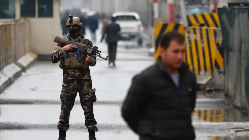 Este viernes también fue atacada la zona diplomática de Kabul