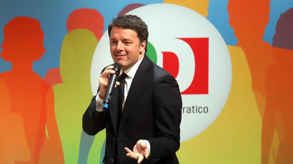 El líder del Partido Demócrata italiano, Matteo Renzi.