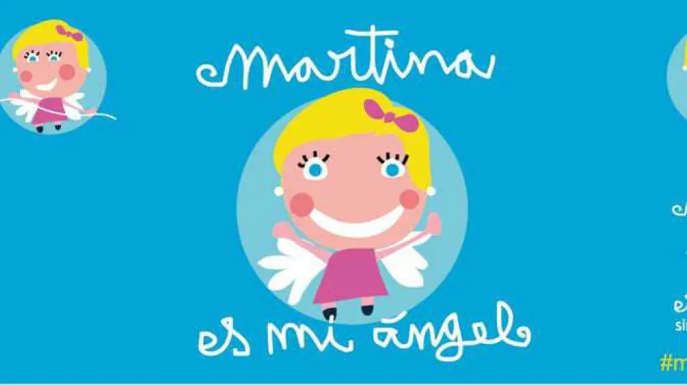 La página de facebook que visibiliza el proyecto 'Martina es mi ángel'.