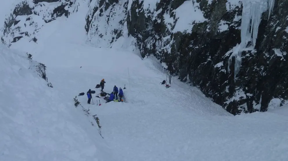 Dos montañeros fallecen en una avalancha en la parte francesa del túnel de Bielsa